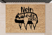 Thumbnail for Fußmatte mit Spruch - Faultier 
