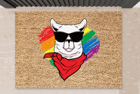 Thumbnail for Schaf - Regenbogen Fußmatte