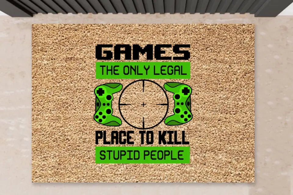 Games Place - Gamer Fußmatte