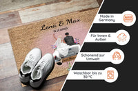 Thumbnail for Just Married - Personalisierte Fußmatte zur Hochzeit