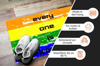 Thumbnail for Flagge - Regenbogen Fußmatte