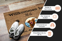Thumbnail for Personalisierte Fußmatte mit Tier - Eigenes Foto - Bis zu 3 Tiere