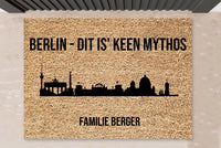 Thumbnail for Fußmatte Berlin Skyline