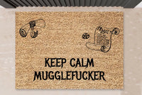 Thumbnail for Keep Calm Mugglefucker (Post) - Bedruckte Fußmatte