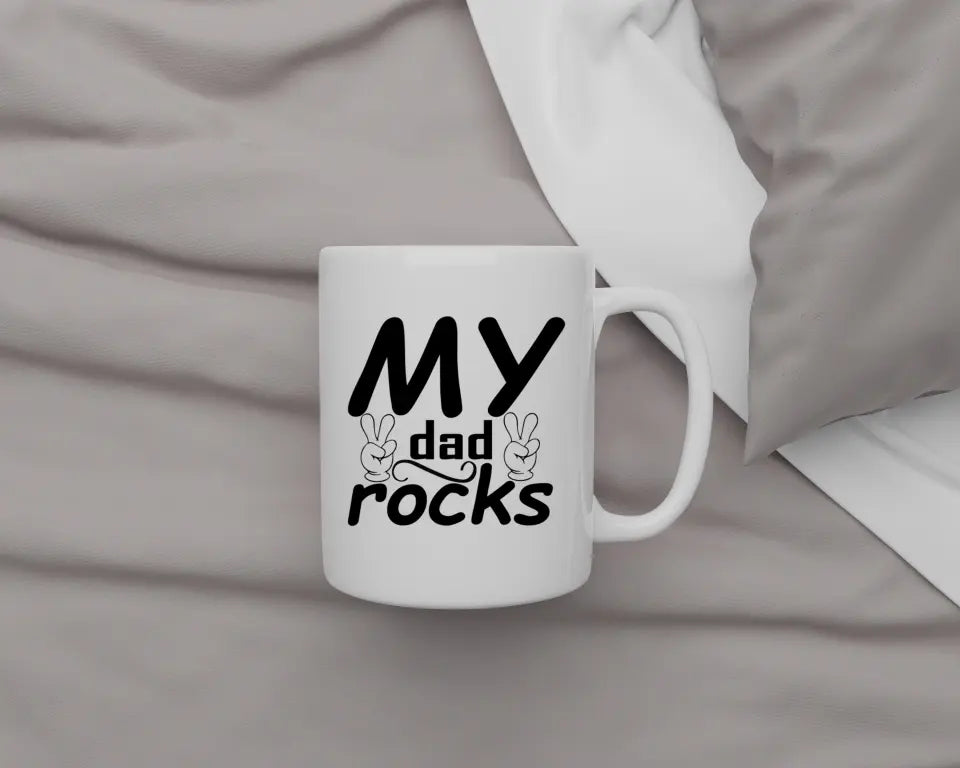 Papa Mit Kindern Personalisierte Tasse (1-4) Kindern