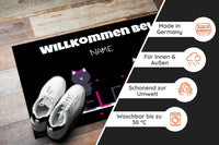 Thumbnail for Personalisierte Fußmatte Katzen Motiv - Welcome