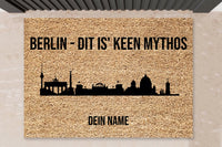 Fußmatte Berlin Skyline