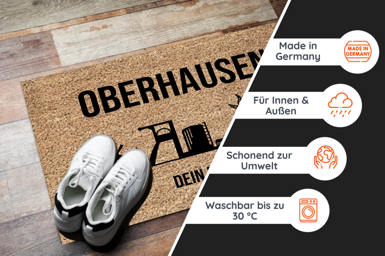 Fußmatte Oberhausen Skyline