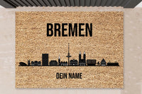 Fußmatte Bremen Skyline
