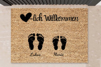 Personalisierte Fußmatte Familie - 